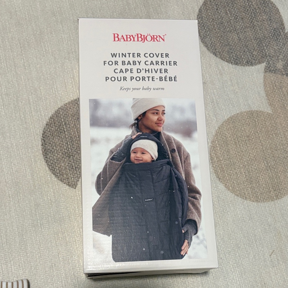 BabyBjörn Lightweight Cover - Black